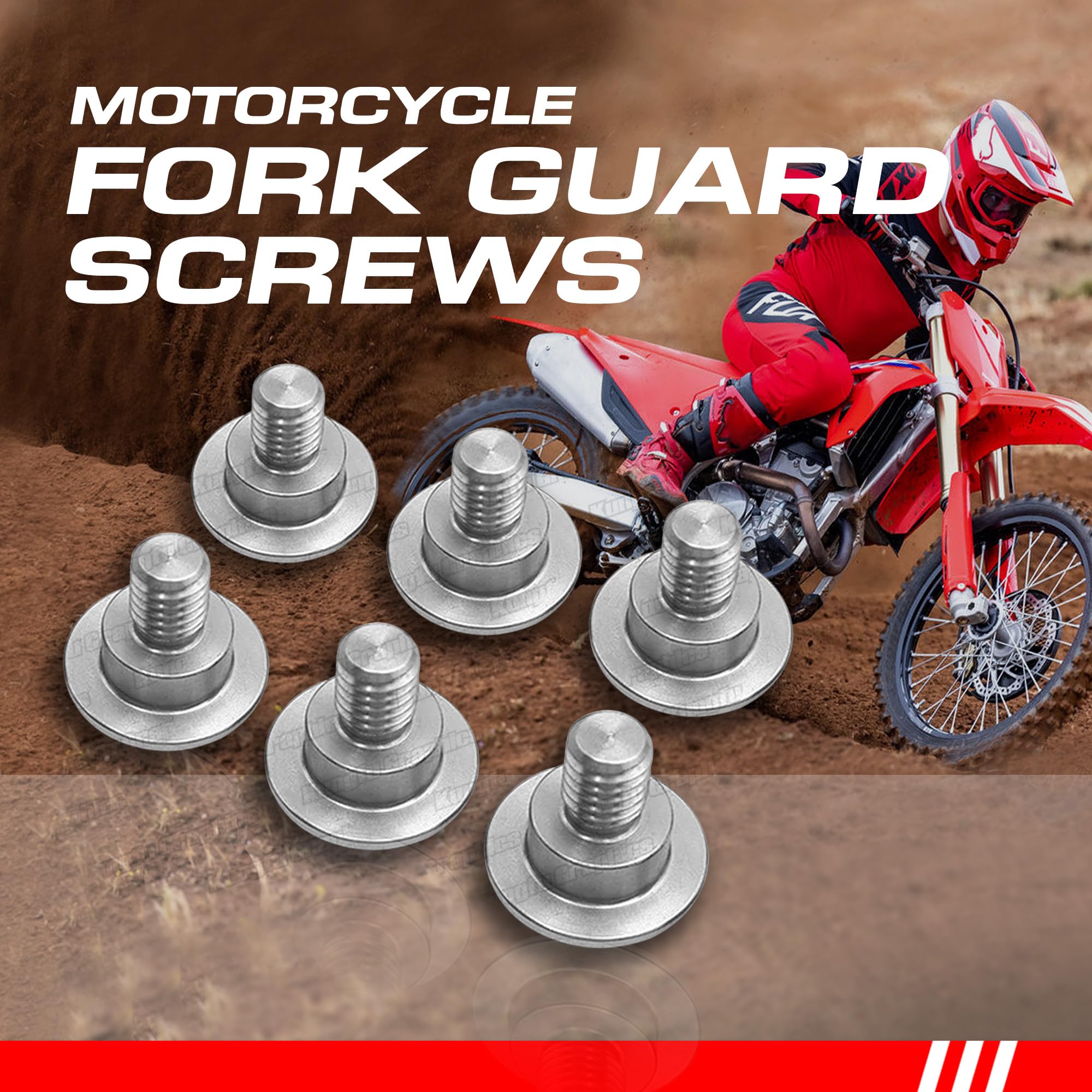 Amazon.com: Front Fork Guard Screws Bolts for CR125 CR250 CRF250R